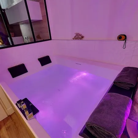 アパート Le Duche - Sejour Romantique Avec Balneo Privative - Centre ディジョン